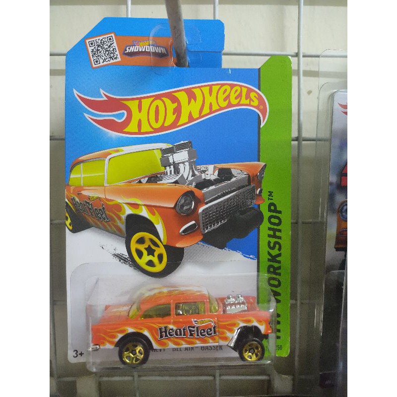 hot wheels 55 Chevy bell air gasser heat fleet Shopee Malaysia