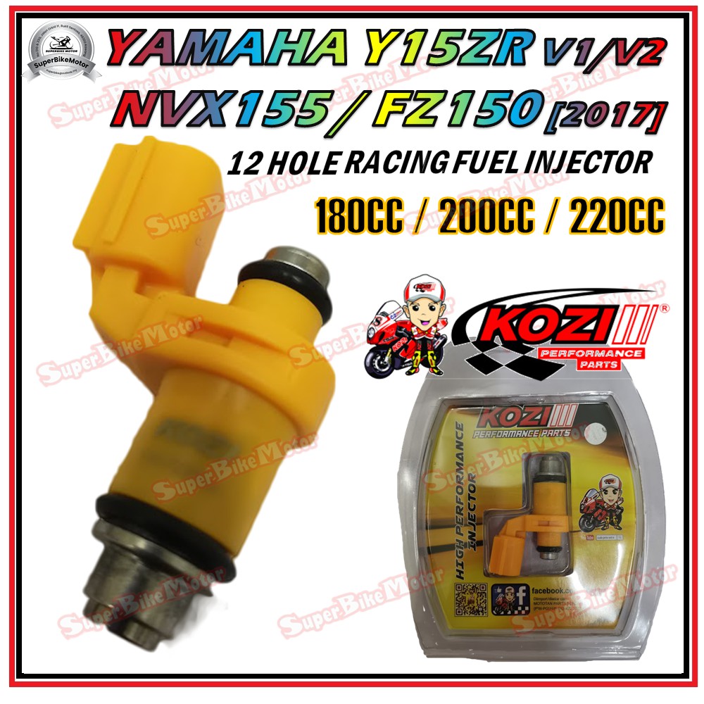 YAMAHA Y15ZR V1 / Y15ZR V2 / NVX155 / FZ150 (2017) - KOZI 12 Hole ...