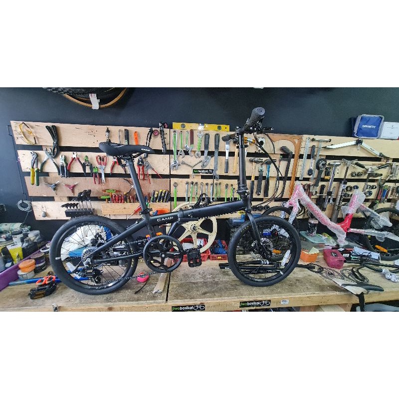 Camp x best sale one folding bike