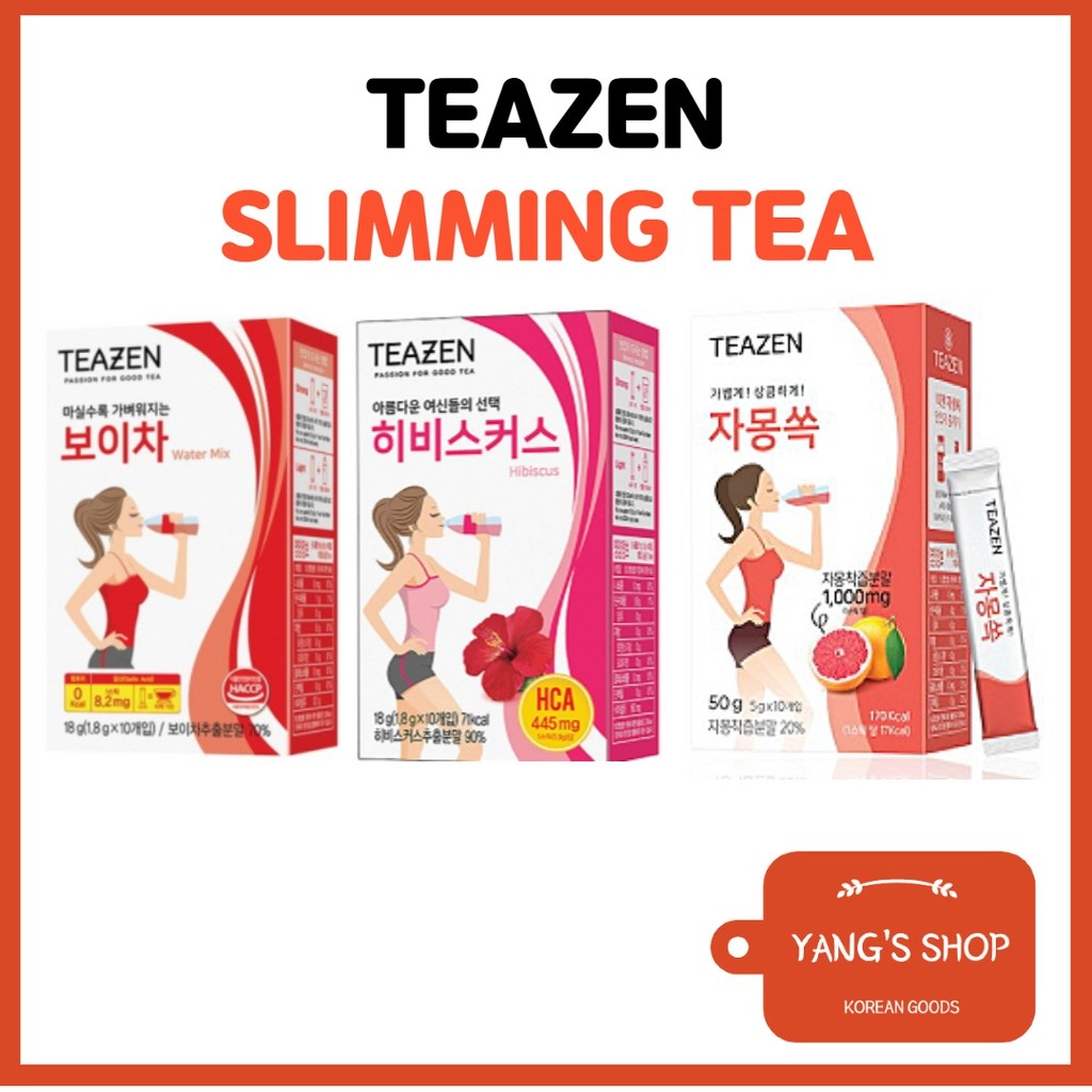 [TEAZEN] Korean Slimming Tea Powder 3 Types / Diet Tea / Water Mix
