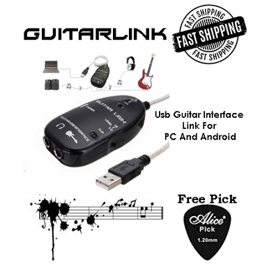 (FAST DELIVERY) Guitar Link Guitar To Usb Interface Link For PC And ...