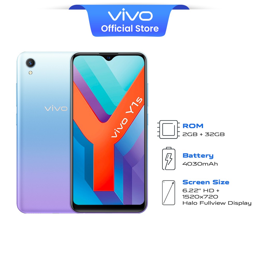 ORIGINAL VIVO Y1S Smartphone 2GB 32GB 6.22