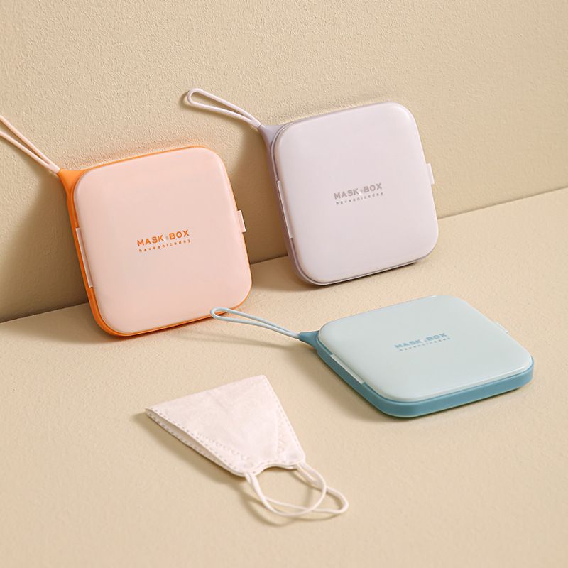 FACE MASK BOX/ MASK STORAGE/ MASK CASE/ MASK CONTAINER/ MASK KEEPER ...