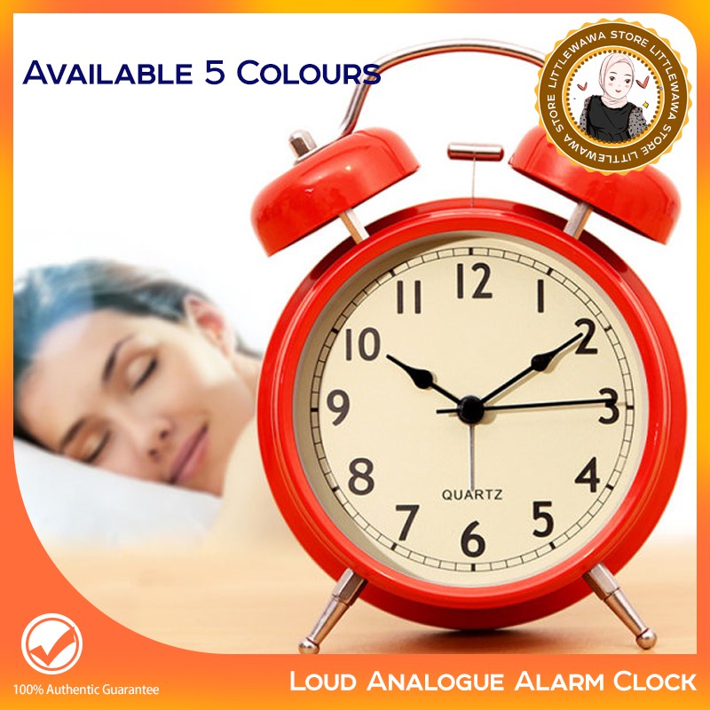 LittleWAWA Korean Classic Simple And Nice 4 Inch Twin Bell Loud