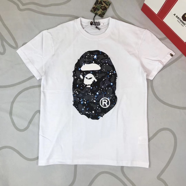 Bape space cheap camo t shirt