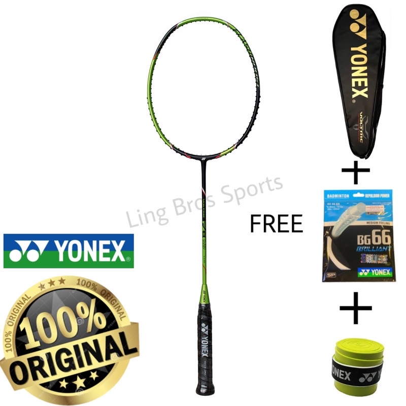 Yonex Voltric FB Black Green FG5 / 5UG5 *FREE (Yonex BG 66