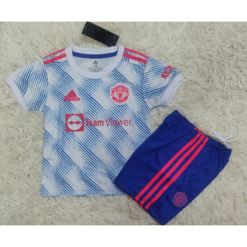 Kids Manchester United 21/22 Away Jersey