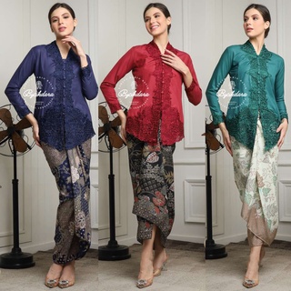 (TOP ONLY) Bycikdara Kebaya Sulam Dara | Tanpa Pario | Shopee Malaysia