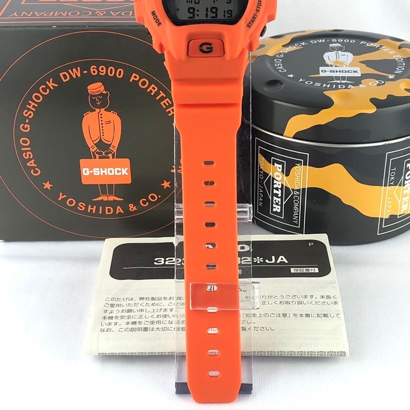 Casio G-Shock X PORTER 2018 Orange Limited Edition DW-6900FS