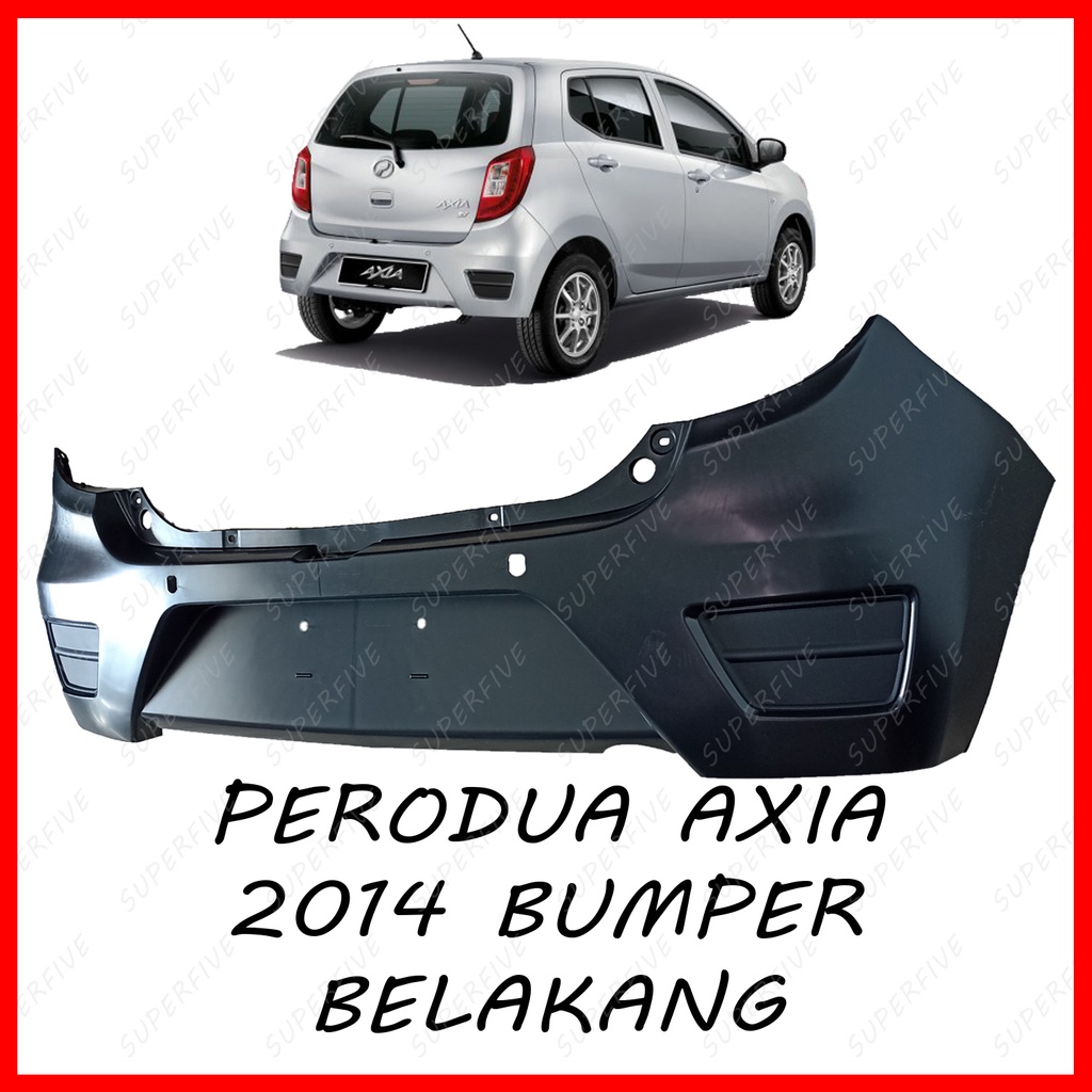 Axia rear deals bumper