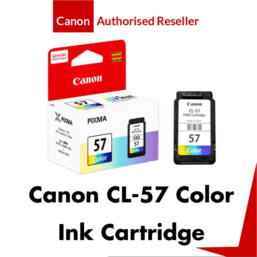 Canon CL57 Color Original Ink Cartridge for E410/E470 Printer Shopee