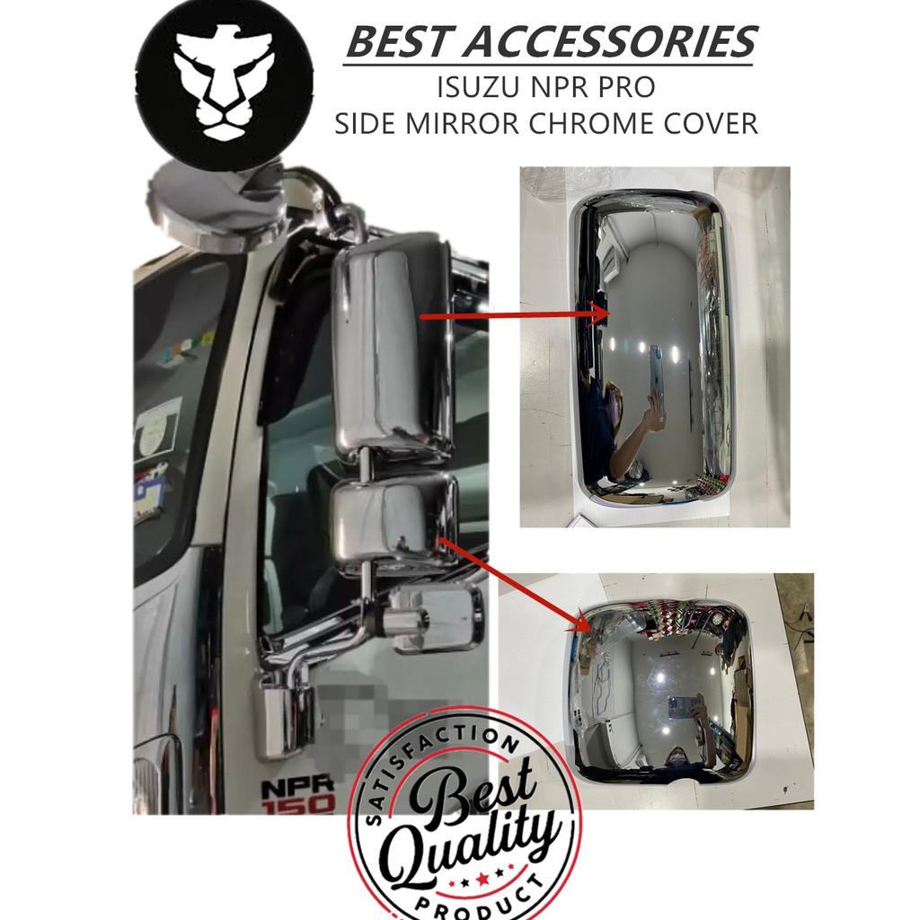 ISUZU NPR PRO SIDE MIRROR AND CHROME COVER Shopee Malaysia