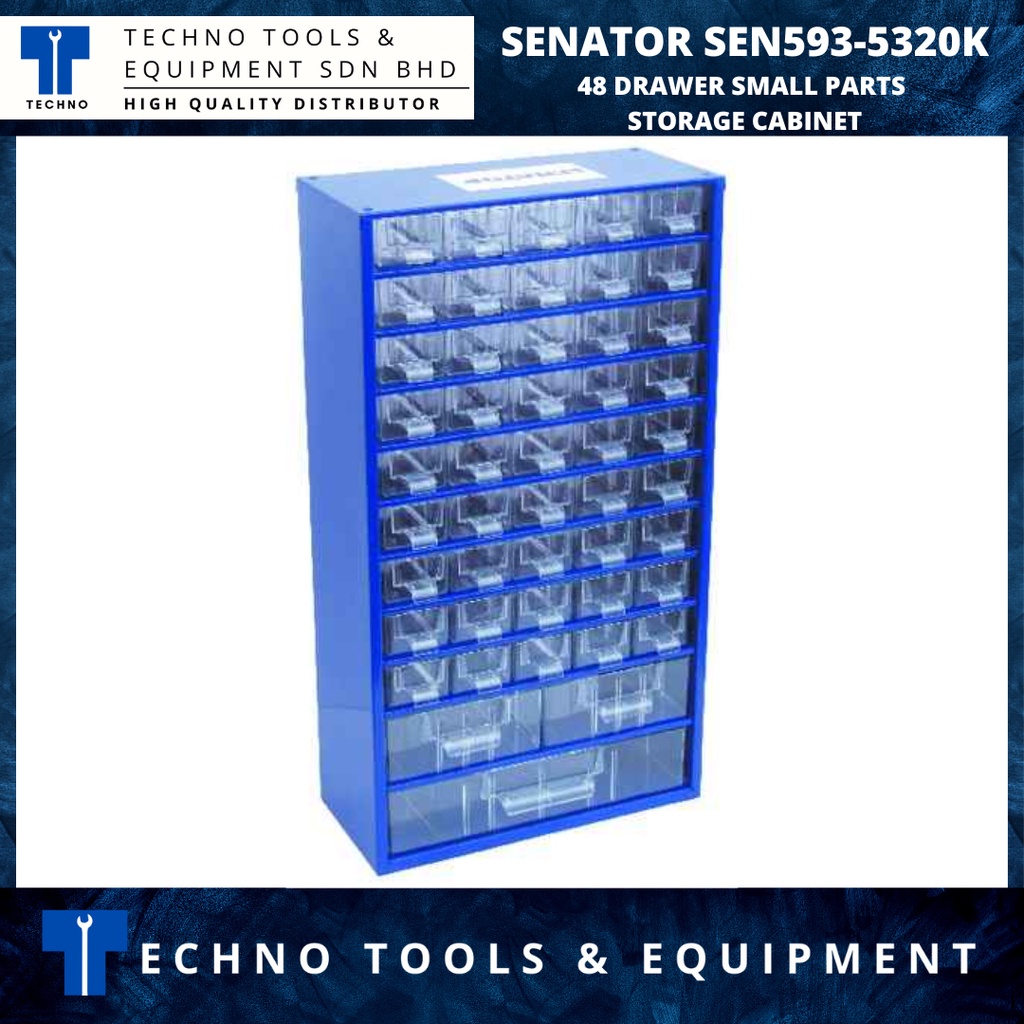 SENATOR SEN5935320K 48 DRAWER SMALL PARTS STORAGE SEN5935320K