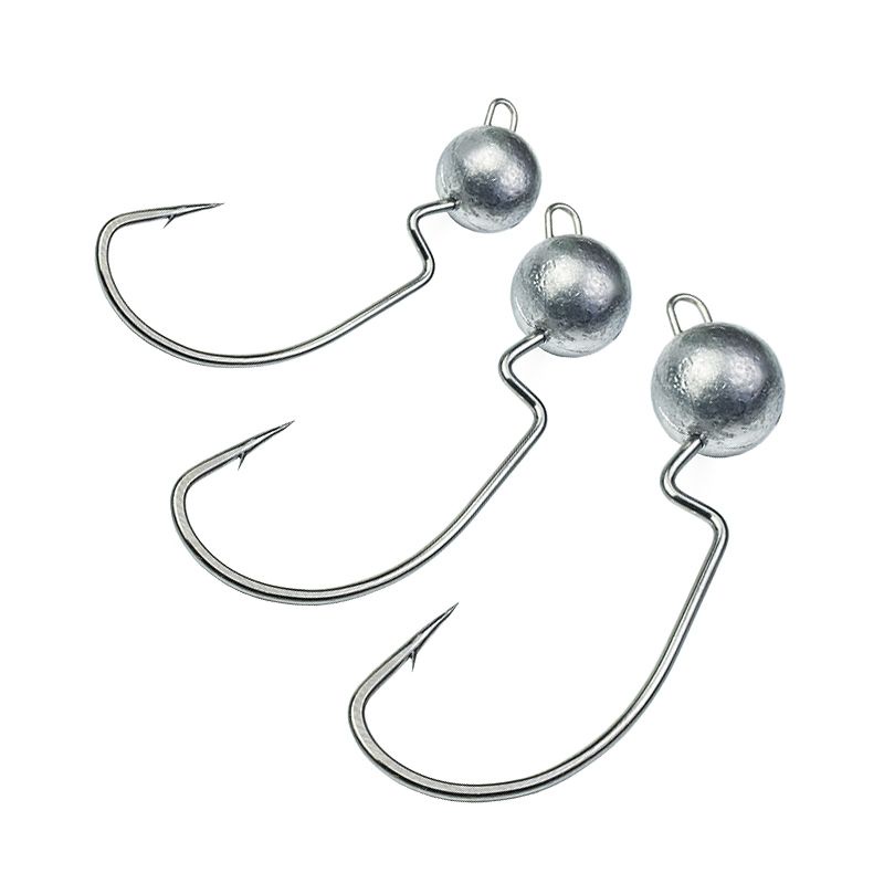 【AB007】Weedless Jig Head Fishing（NO HOOK) Matakail Softplastic casting