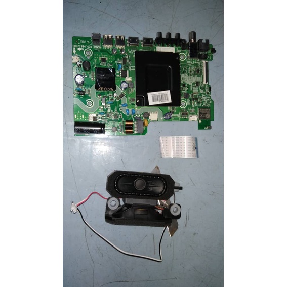 Hisense 32A5600F Mainboard, Tcon Ribbon, Speaker. Used TV Spare Part