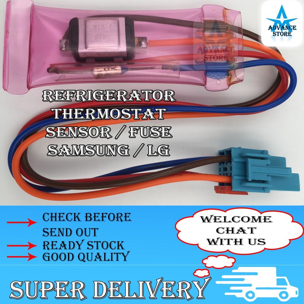 Samsung LG Refrigerator Thermostat Sensor / Refrigerator Sensor ...