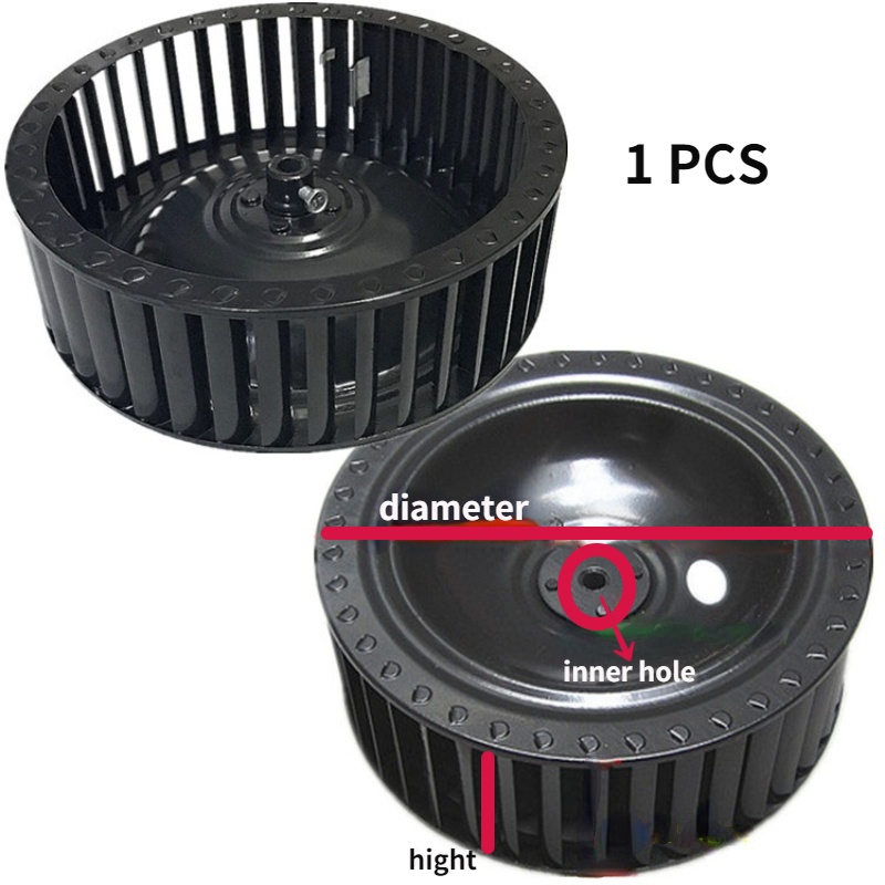 1pc Height 7cm 8cm 9cm 10.5cm Single Suction Range Hood Fan Wheel Fan Impeller Outer Diameter 21