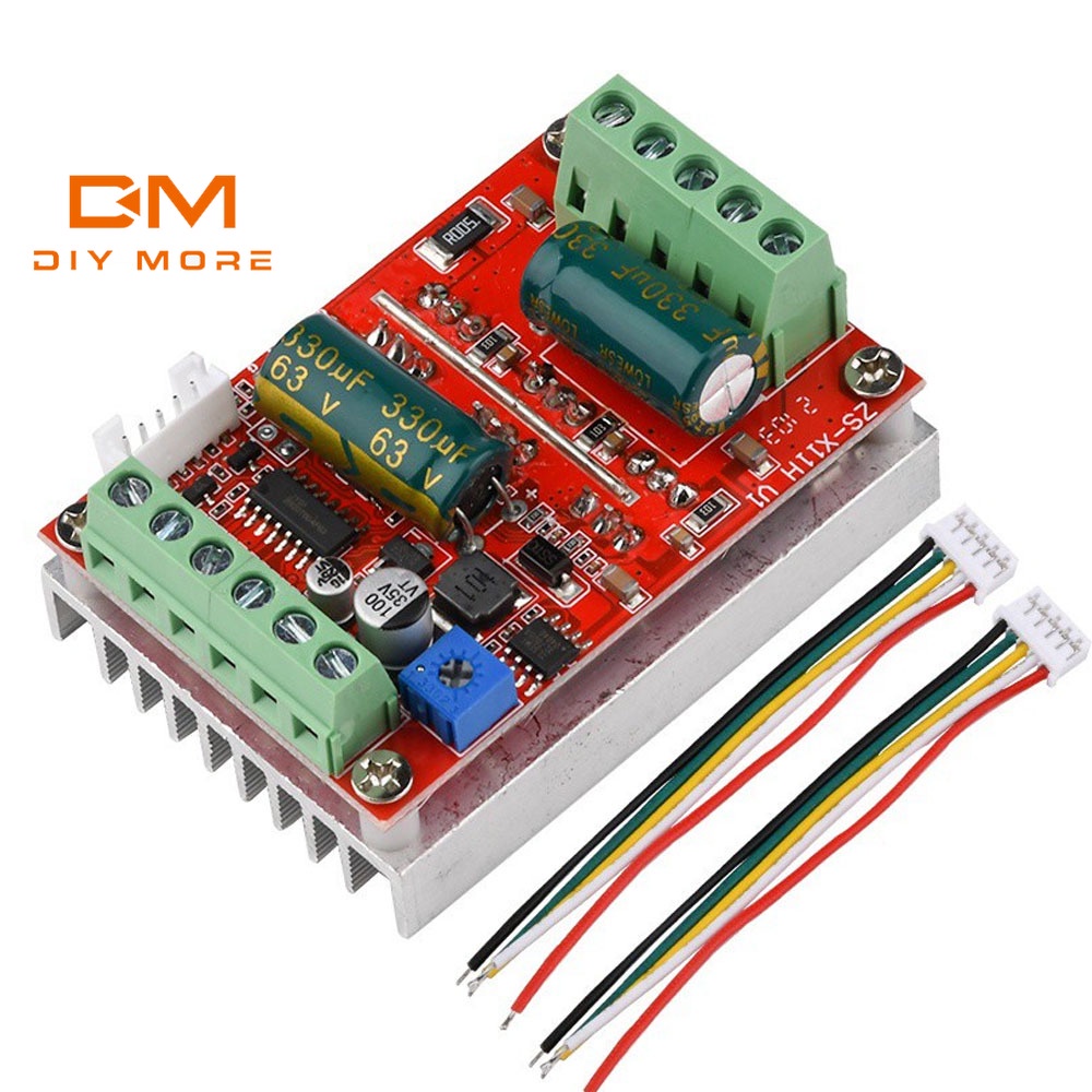 Contrôleur BLDC 400W DC 6-60V Pour Moteur Brushless Triphasé - Lot De 2 Pièces Neuf