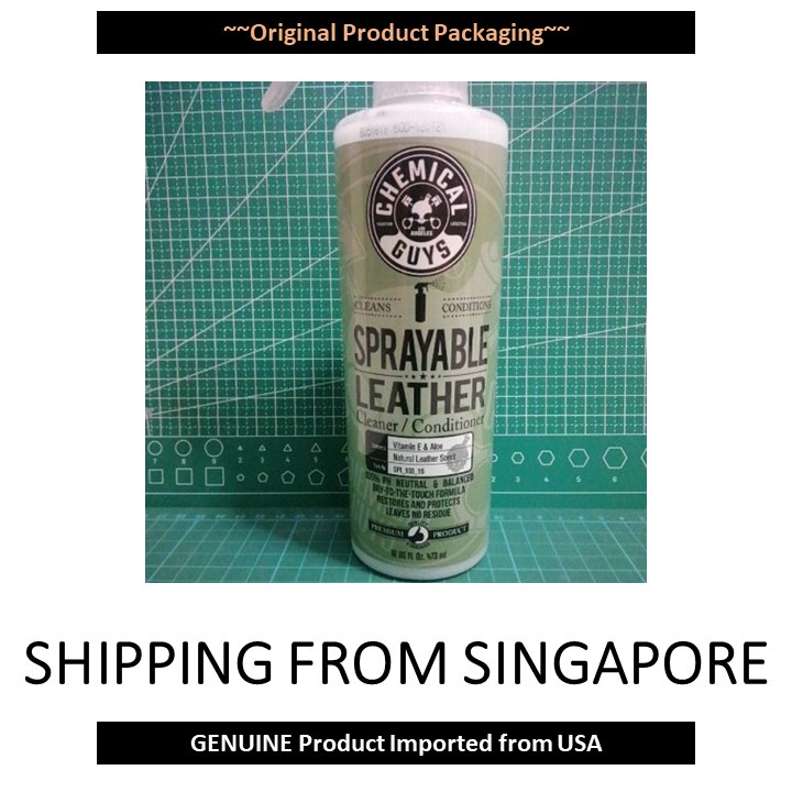 [Shipping from Singapore] Chemical Guys SPI10316 SPRAYABLE LEATHER