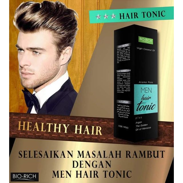 Tonik Rambut Untuk Lelaki: Solusi Penipisan Rambut