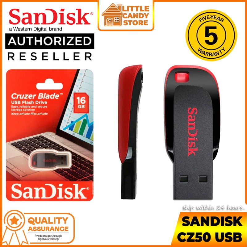 Sandisk Cruzer Blade Usb Drive, Pendrive Sandisk Original