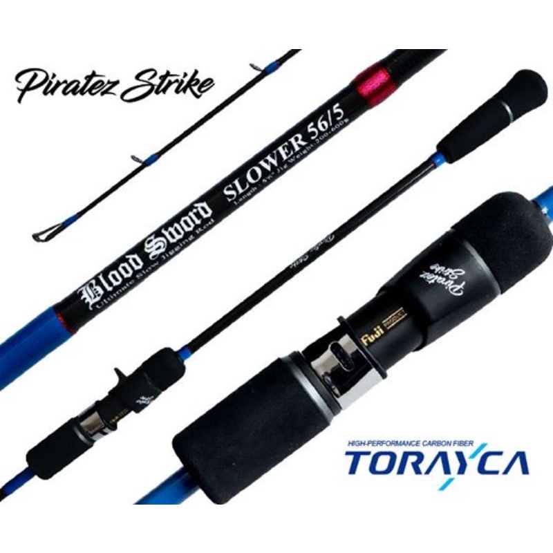 PIRATEZ STRIKE BLOOD SWORD SLOWER JIGGING CASTING ROD | Shopee Malaysia