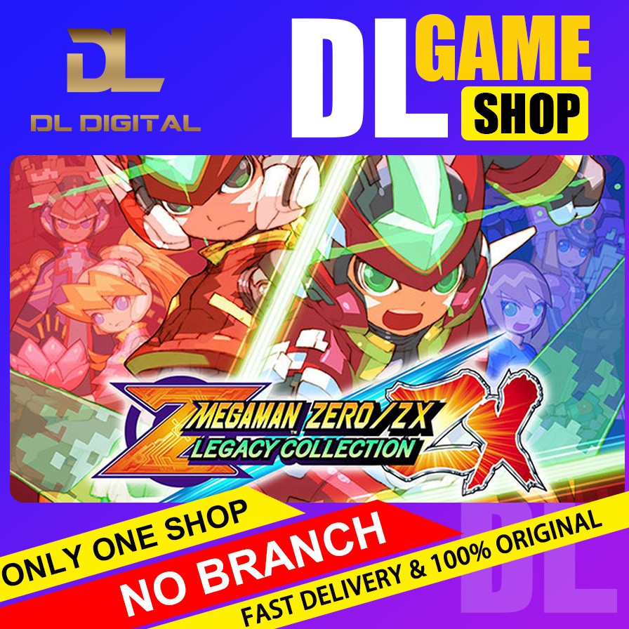 Mega Man Zero / ZX Legacy Collection (PC Steam Original Game Activation ...