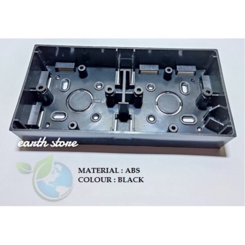 Pvc Box Surface Full Abs Black 3 x 3 3 x 7 3 x 10 Inch Nut Box ...