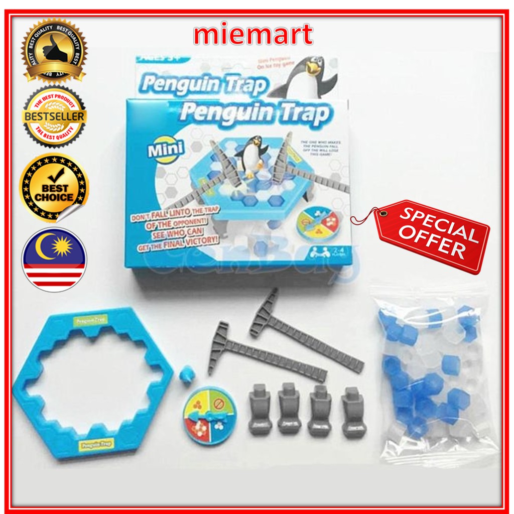 Fulenyi Eisspiel Pinguin - Knack Das Eis Brettspiel Für Familie & Kinder