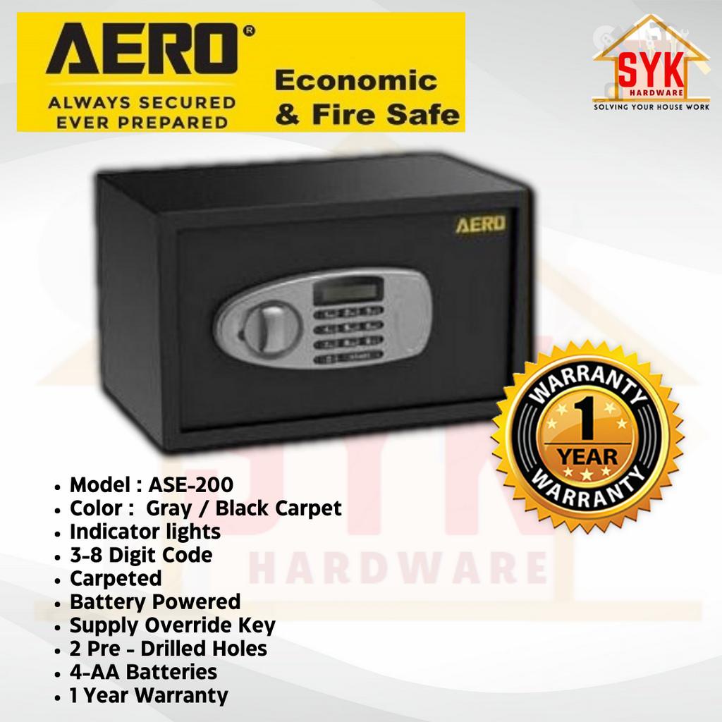 SYK ASE-200 AERO Economic Fire security Safety Box Money Jewellery ...