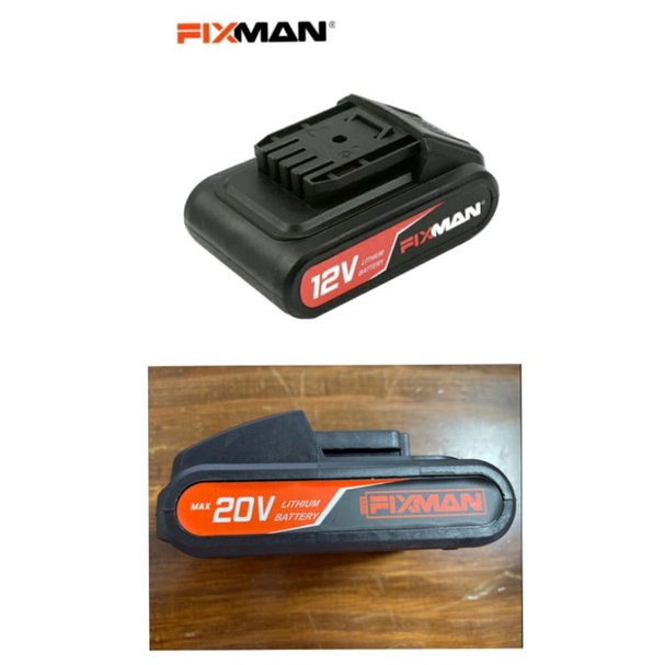 ALL READY STOCK ORIGINAL Pro Fixman Drill Battery 12v 20v for Power Drill Pro Fixman 12v 20v Charger