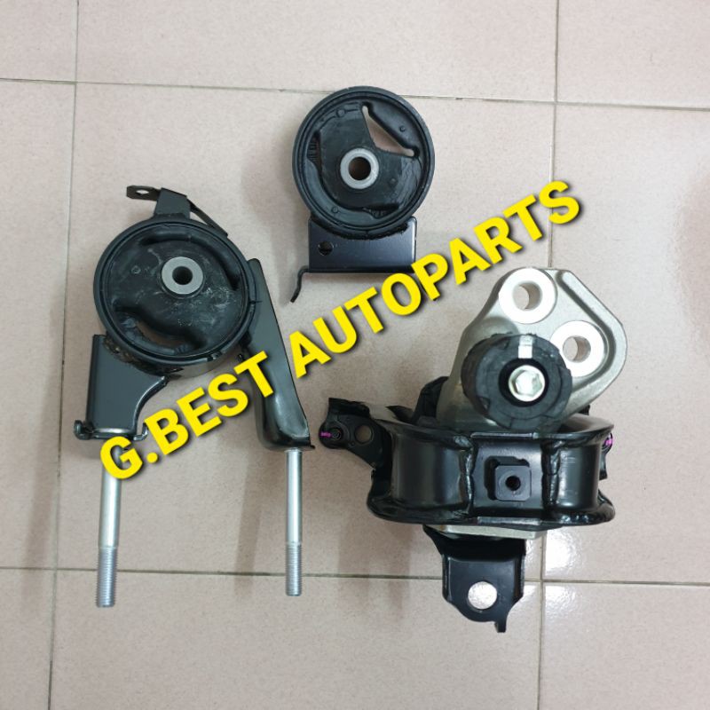 TOYOTA ORIGINAL ENGINE MOUNTING SET VIOS NCP42 2002 YEAR ON ONE SET 3PC Shopee Malaysia