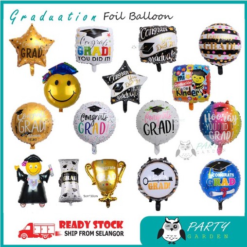 Graduation Foil Balloon / Graduated professor Tamat Pengajian ...