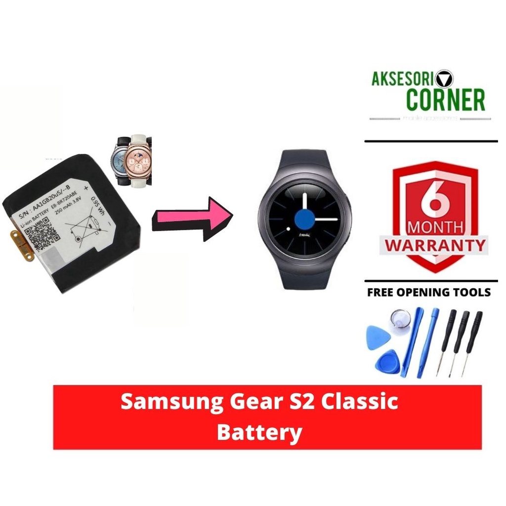 Samsung Gear S2 Classic EBBR720ABE SMR720 R720 /R732 Battery Shopee