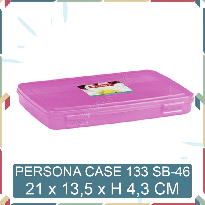 MICTON Lion Star Multi-Purpose Storage Box Persona Case 133 SB-46 4 ...