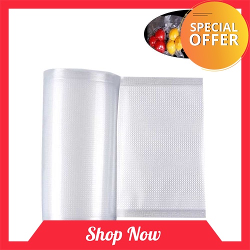 Special Offer Vacuum Sealer Bags Rolls 2 Roll Pack for Food Saver Vacuum Bags for Food Storage
