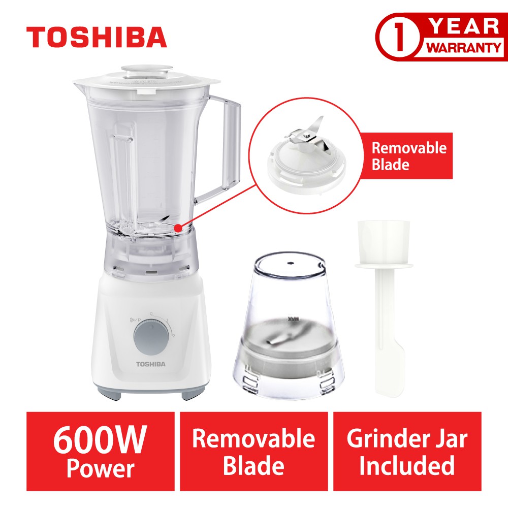 Panasonic 450W Durable & Hygienic Glass Jug Blender with Dry Mill MX