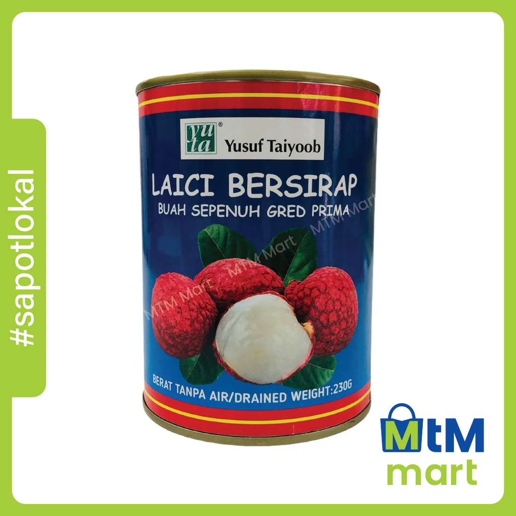 Yusuf Taiyoob Canned Jumbo Whole Premium Lychees In Syrup (Blue Label