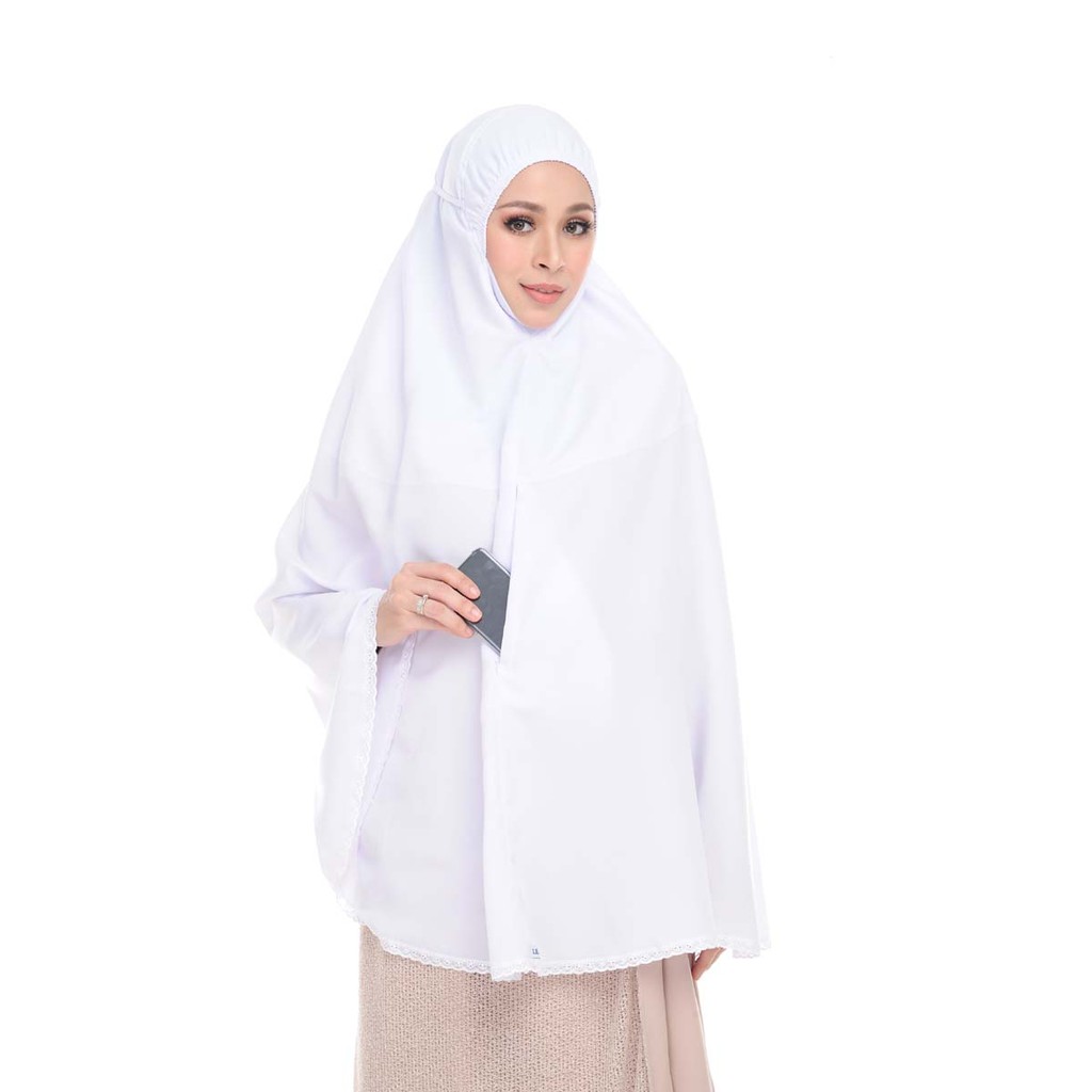 Leanen Mini Telekung Poket (white) | Shopee Malaysia