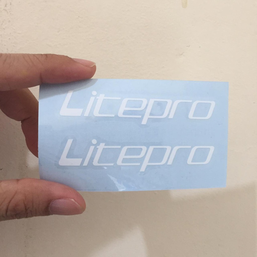 Cutting stickers road bike fixed bike litepro lite pro vinyl stickers ...
