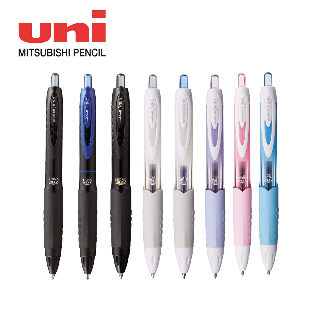 Uni Signo 307 Gel Ink Pen 0.38mm 0.5mm 0.7mm | Shopee Malaysia