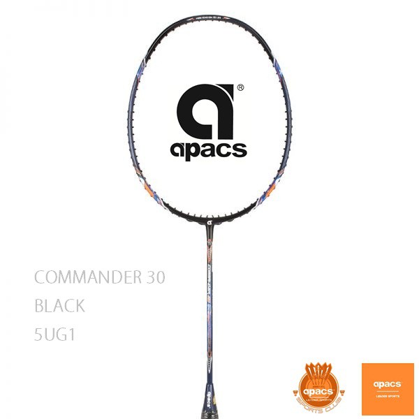(FREE STRING & GRIP) APACS BADMINTON RACKET COMMANDER 30 | Shopee Malaysia
