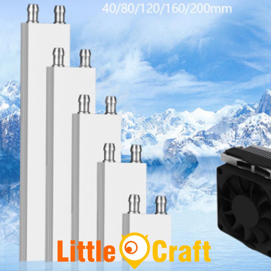 Water Cooling Heat Sink Block For Thermoelectric Peltier CPU Cooling