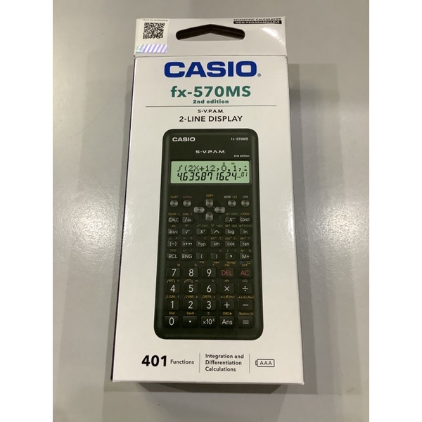 Casio 570 MS Calculator (original) | Shopee Malaysia