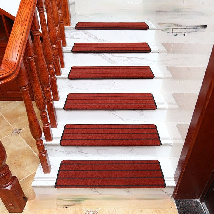 Colorful Stair Step Mat Classic Stair Carpet with Velcro Shopee Malaysia