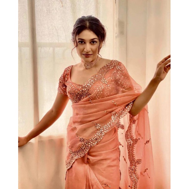 Saree for dinner party hot sale