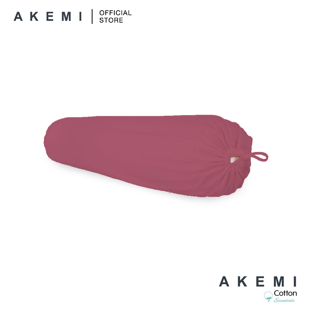 AKEMI Cotton Essentials Colour Home Divine Bolster Case 650TC Solid