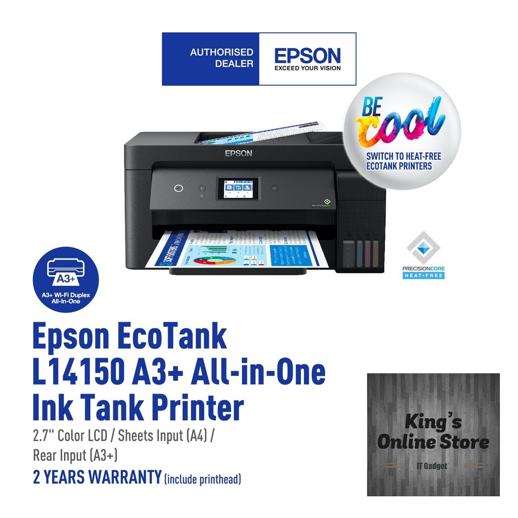 Epson EcoTank L14150 A3 Wide Format Ink Tank Printer