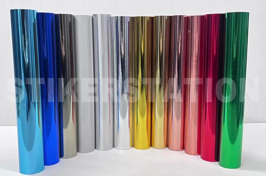 PVC CHROME STICKER PREMIUM Cameo Cricut Bobo Balloon Waterproof Vinyl ...