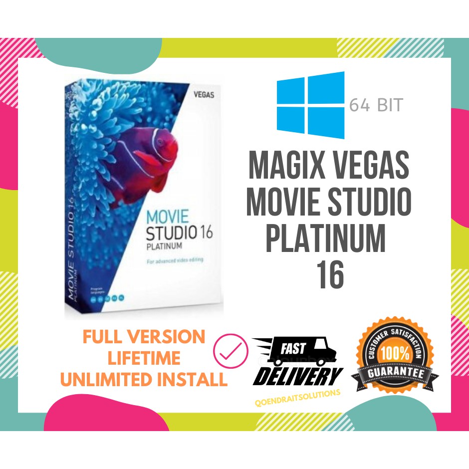 🔥HOT🔥 Magix VEGAS Movie Studio Platinum 16 | 2020 | Lifetime | Full ...